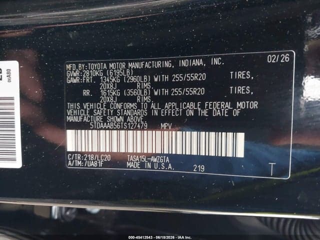 2026 TOYOTA GRAND HIGHLANDER LIMITED 9