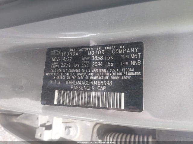 2023 HYUNDAI ELANTRA SEL 9