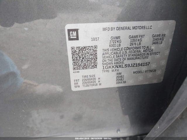 2018 GMC ACADIA DENALI 9