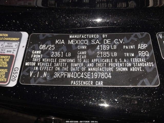 2025 KIA K4 GT-LINE TURBO 9