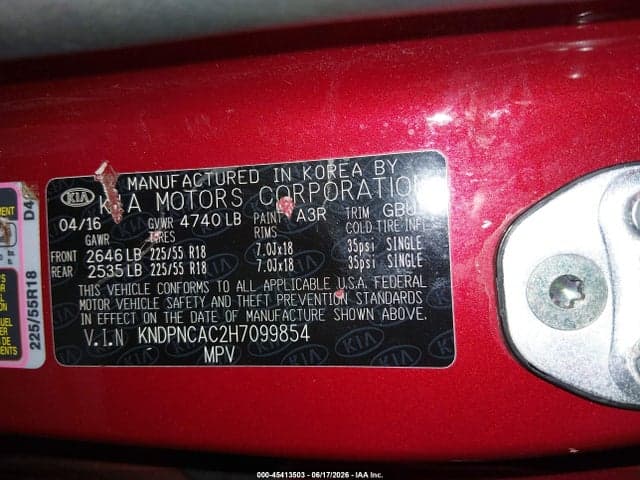 2017 KIA SPORTAGE EX 9