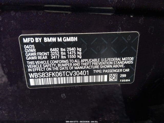 2026 BMW M5 9