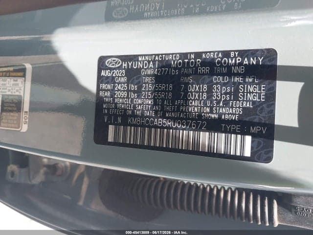 2024 HYUNDAI KONA SEL 9