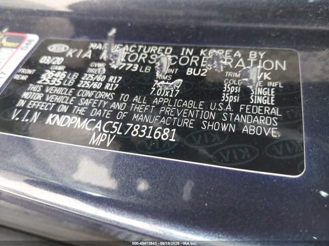 2020 KIA SPORTAGE LX 9