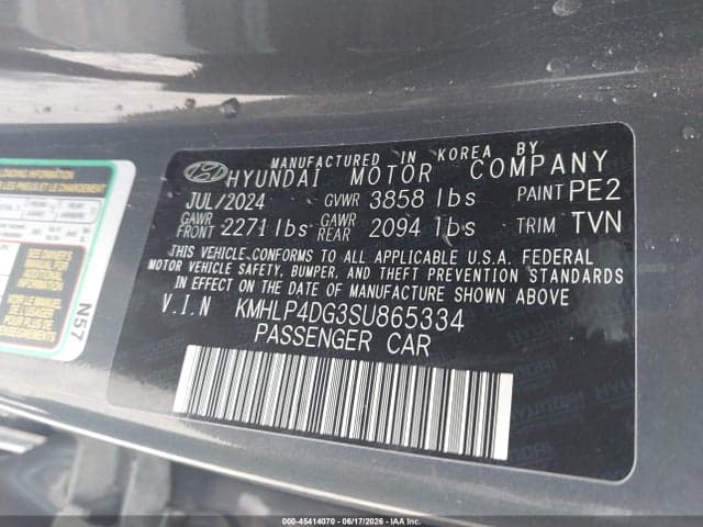 2025 HYUNDAI ELANTRA LIMITED 9