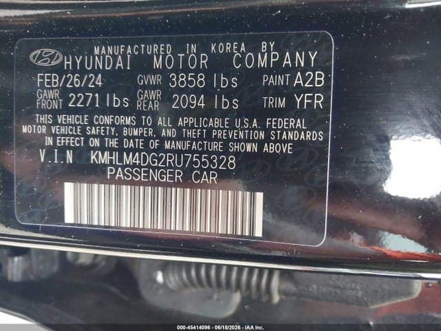 2024 HYUNDAI ELANTRA SEL 9