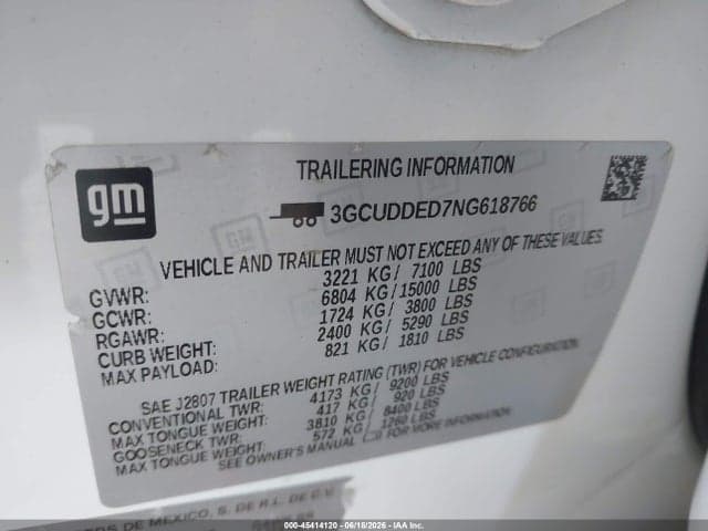 2022 CHEVROLET SILVERADO 1500 4WD STANDARD BED LT 9