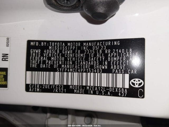 2023 TOYOTA COROLLA SE 9