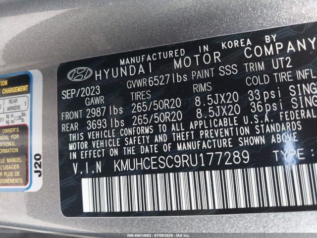 2024 GENESIS GV80 3.5T 7P (A8) 9