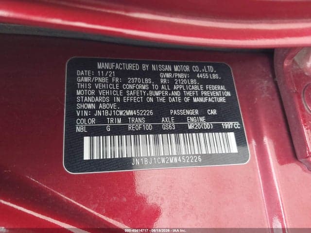 2021 NISSAN ROGUE SPORT SL AWD XTRONIC CVT 9