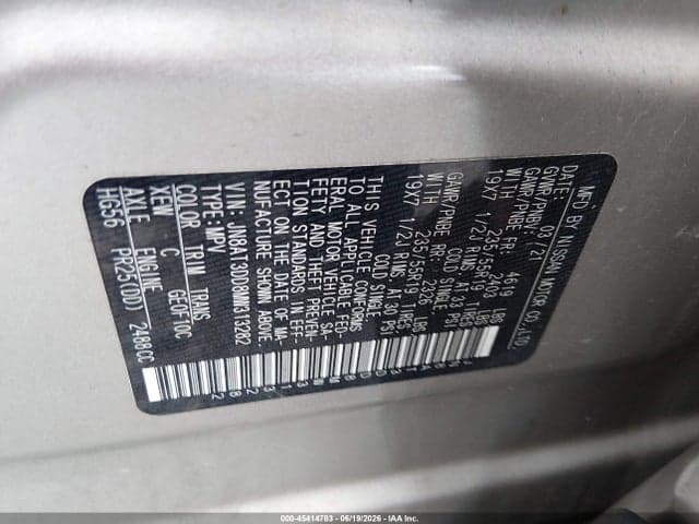 2021 NISSAN ROGUE PLATINUM INTELLIGENT AWD 9