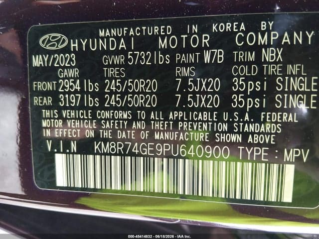 2023 HYUNDAI PALISADE CALLIGRAPHY 9