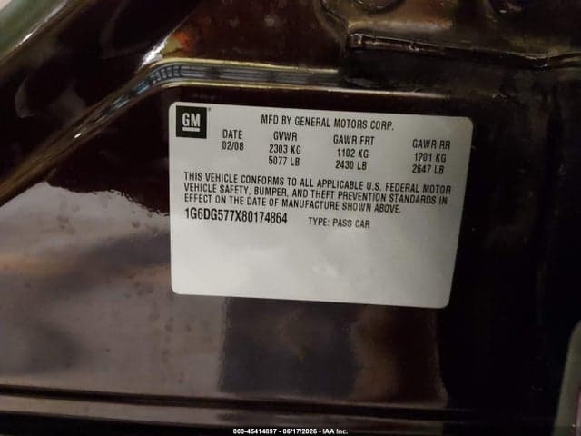 2008 CADILLAC CTS AWD 9