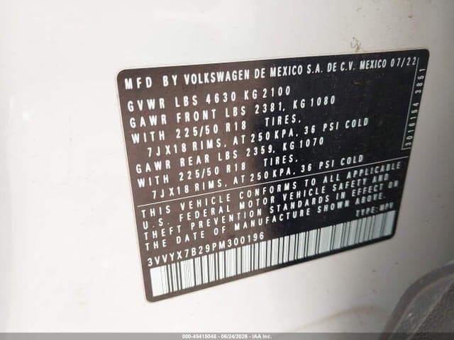 2023 VOLKSWAGEN TAOS 1.5T SE 9