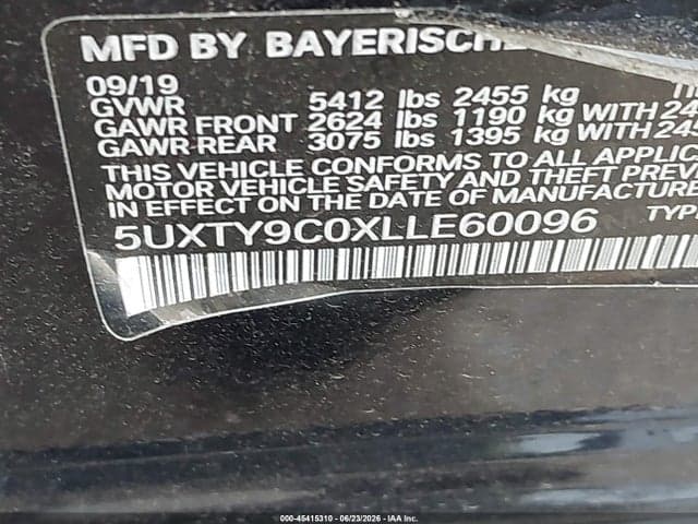 2020 BMW X3 M40I 9