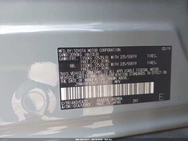 2019 TOYOTA RAV4 XLE PREMIUM 9
