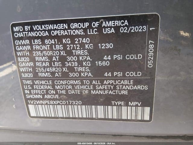 2023 VOLKSWAGEN ID.4 AWD PRO S 9