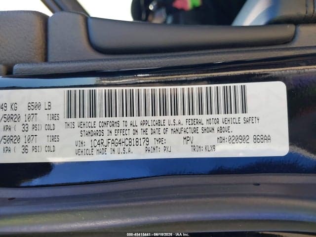 2017 JEEP GRAND CHEROKEE ALTITUDE 4X4 9