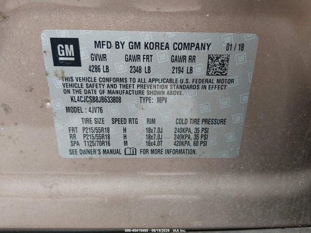 2018 BUICK ENCORE ESSENCE 9