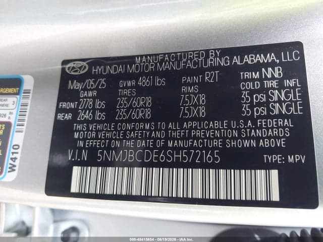 2025 HYUNDAI TUCSON SEL 9