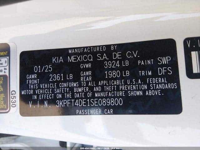 2025 KIA K4 LX 9