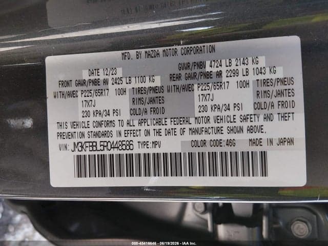2024 MAZDA CX-5 2.5 S SELECT 9