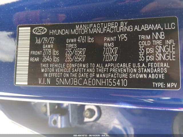 2022 HYUNDAI TUCSON SEL 9