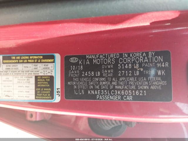 2019 KIA STINGER GT 9