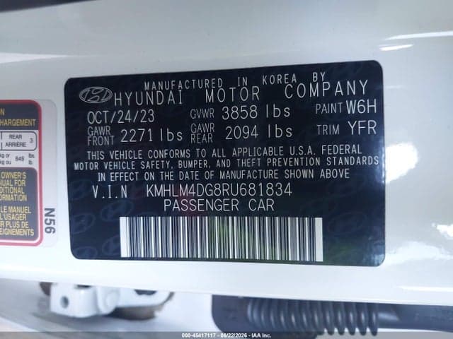 2024 HYUNDAI ELANTRA SEL 9