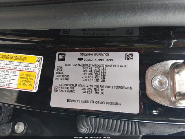 2022 GMC YUKON XL 4WD SLT 9
