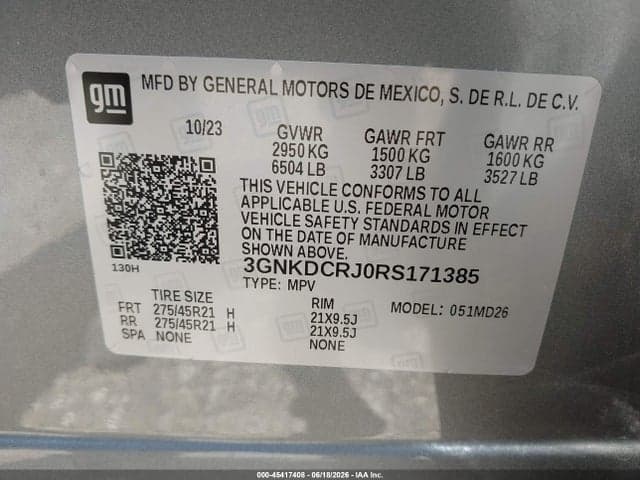 2024 CHEVROLET BLAZER EV EAWD RS 9