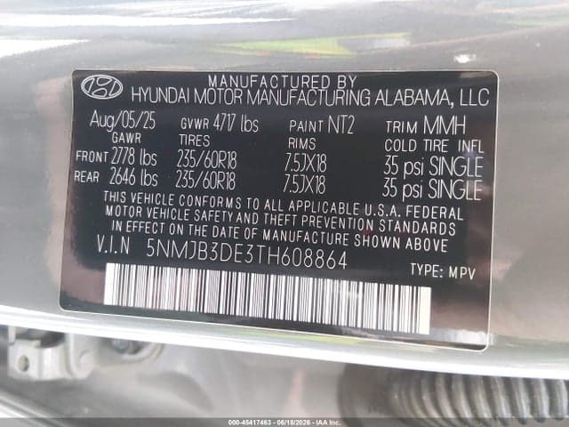 2026 HYUNDAI TUCSON SEL 9
