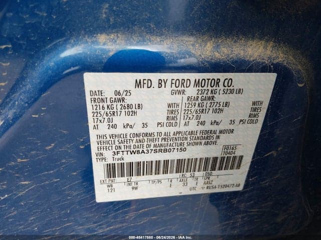 2025 FORD MAVERICK XL 9