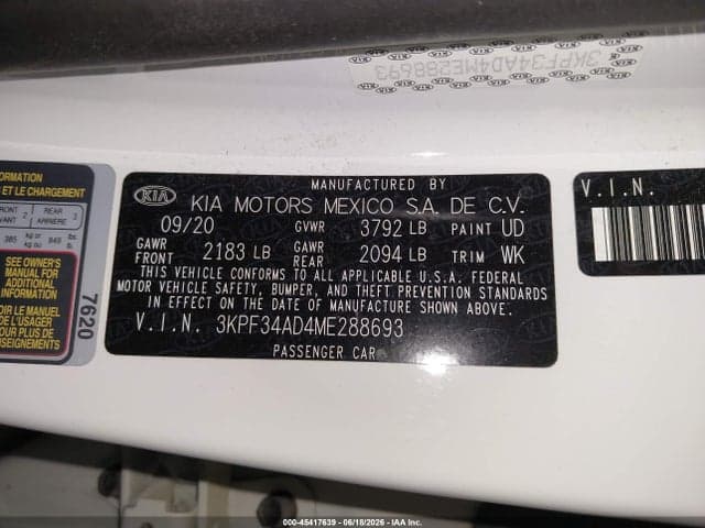2021 KIA FORTE GT-LINE 9
