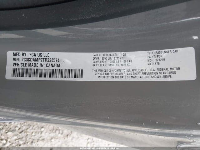 2026 DODGE CHARGER SCAT PACK 2-DOOR AWD 9
