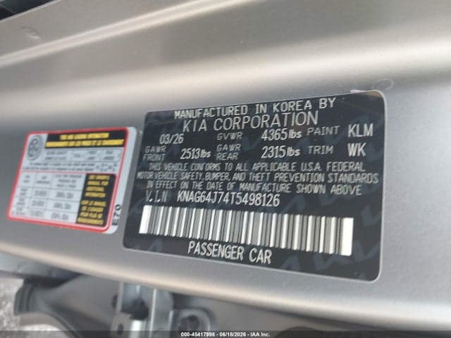 2026 KIA K5 GT-LINE FWD 9