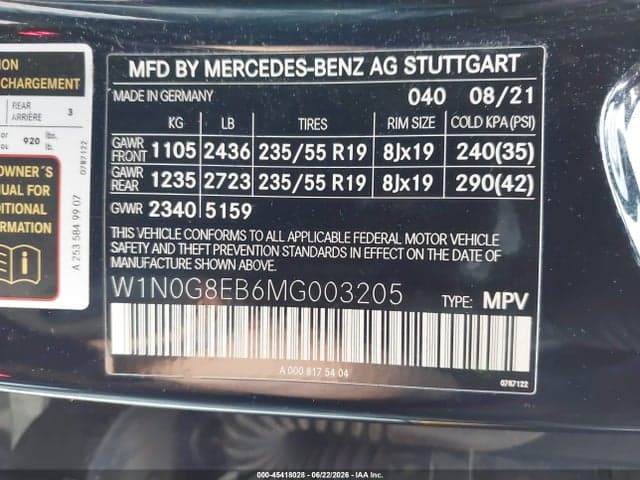 2021 MERCEDES-BENZ GLC 300 4MATIC SUV 9