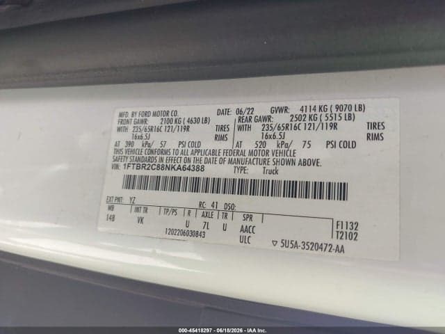 2022 FORD TRANSIT-250 9