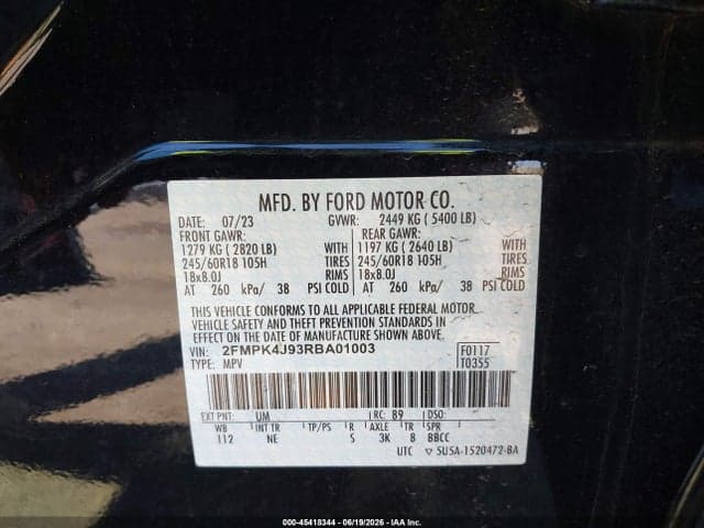 2024 FORD EDGE SEL 9