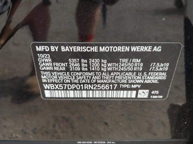 2024 BMW X3 XDRIVE30I 9