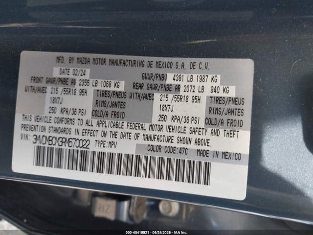 2024 MAZDA CX-30 2.5 S CARBON EDITION 9