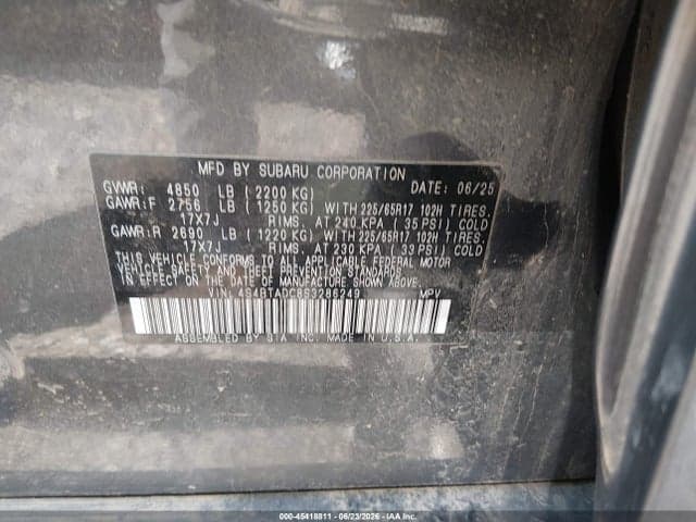 2025 SUBARU OUTBACK PREMIUM 9