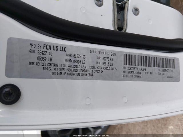 2020 CHRYSLER 300 300S 9