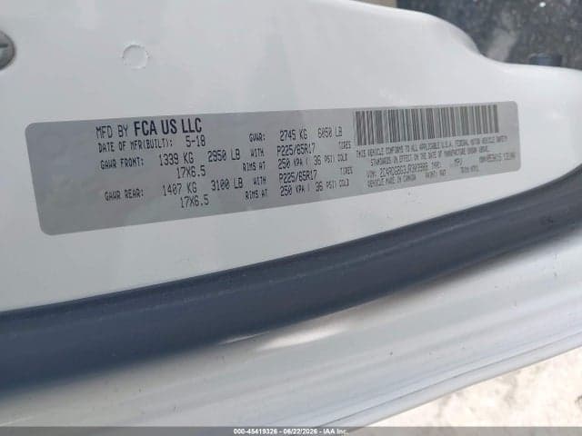 2018 DODGE GRAND CARAVAN SE 9