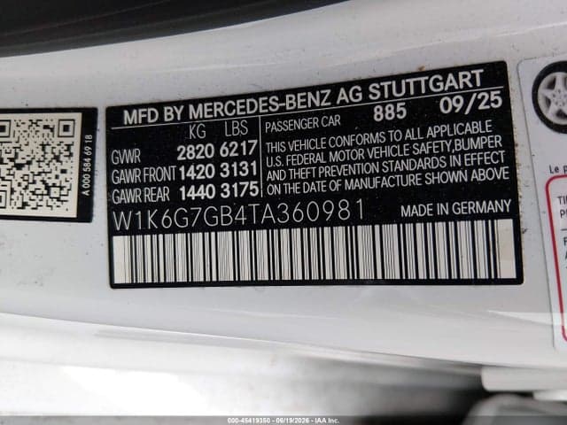 2026 MERCEDES-BENZ S 580 4MATIC 9