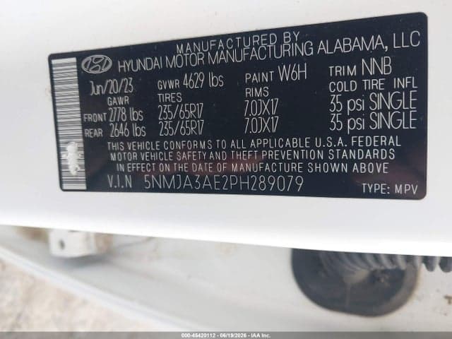 2023 HYUNDAI TUCSON SE 9