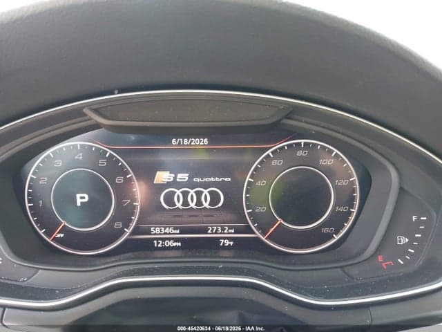 2018 AUDI S5 3.0T PREMIUM PLUS 7