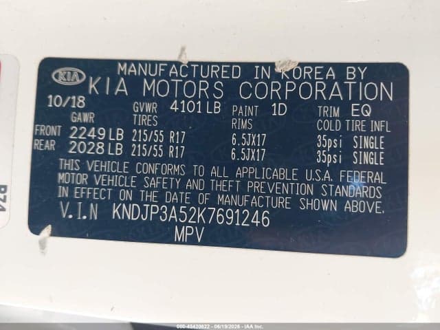 2019 KIA SOUL + 9