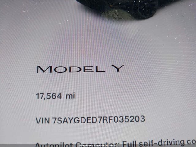 2024 TESLA MODEL Y 8