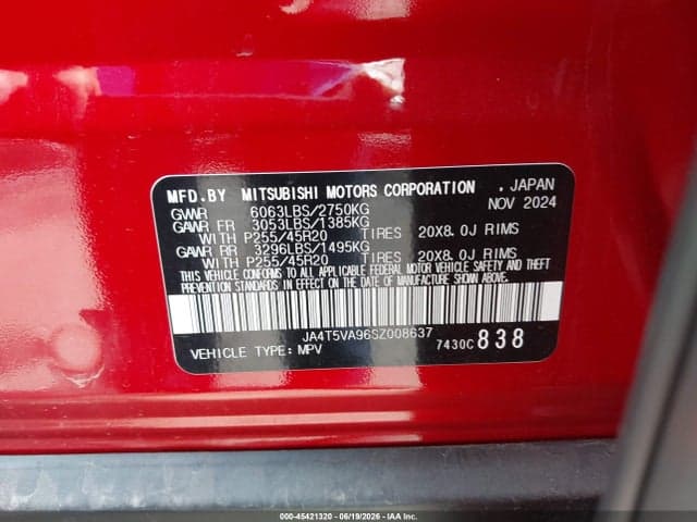 2025 MITSUBISHI OUTLANDER PHEV 9
